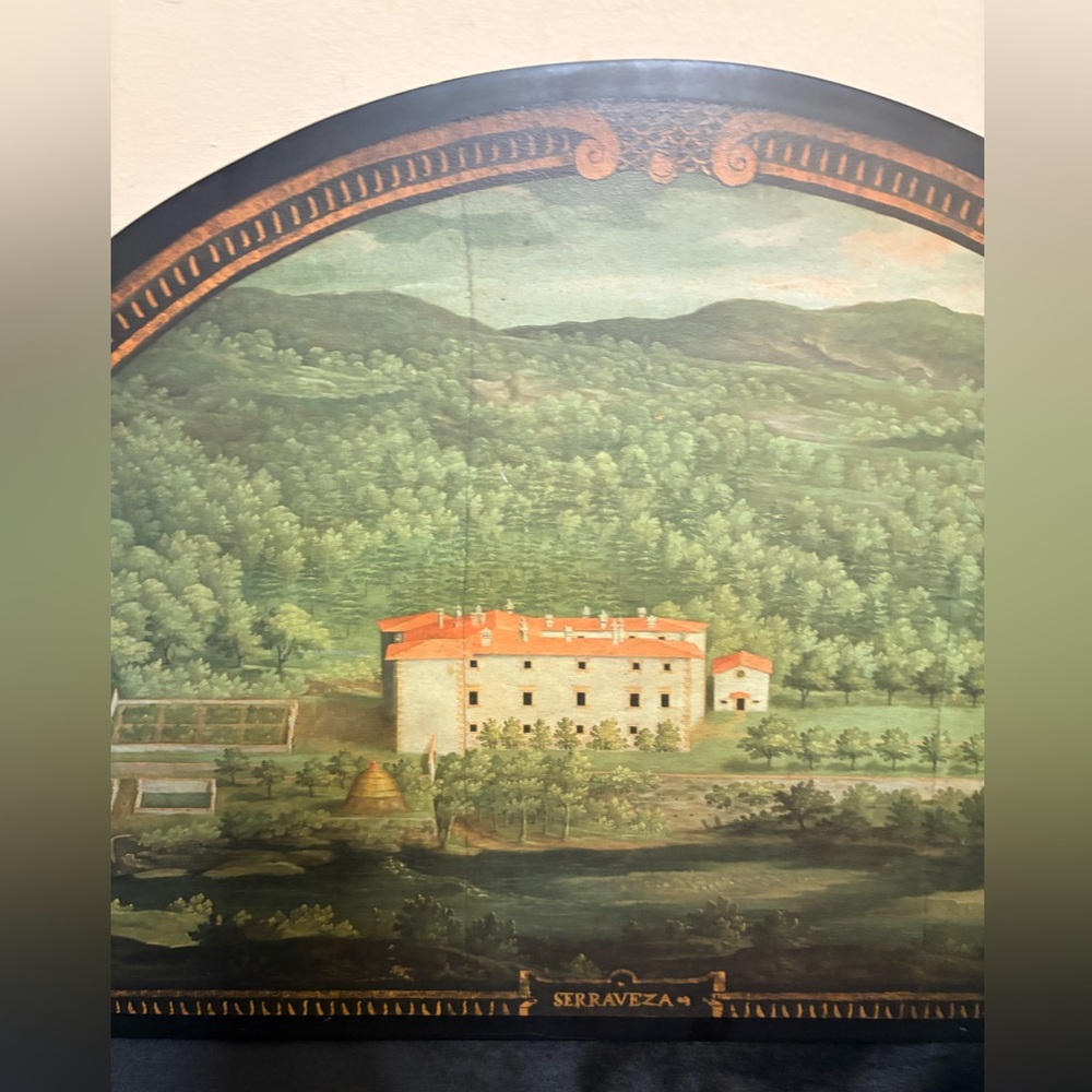 Decorative Wall Art Print Depicting The Palazzo Mediceo Of Seravezza, - Picture 3 of 12